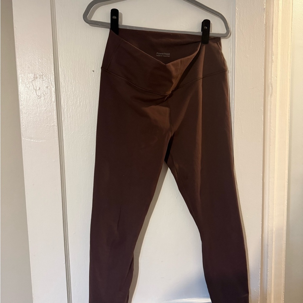 Fabletics Brown PowerHold Leggings